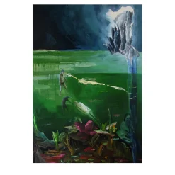 Ominous (I) Painting