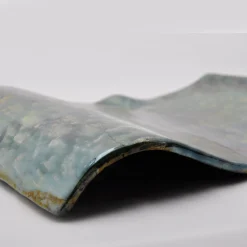 Onda Table Decoration In Raku by Nino Basso