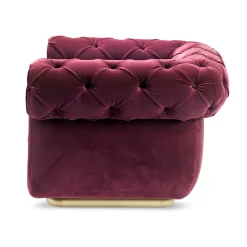 Opera Purple Armchair by Stefano Giovannoni