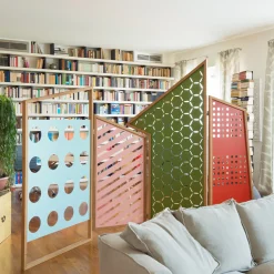 Opto Folding Screen Room Divider - Colours