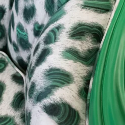 Opus Animalier Green Armchair By Carlo Rampazzi