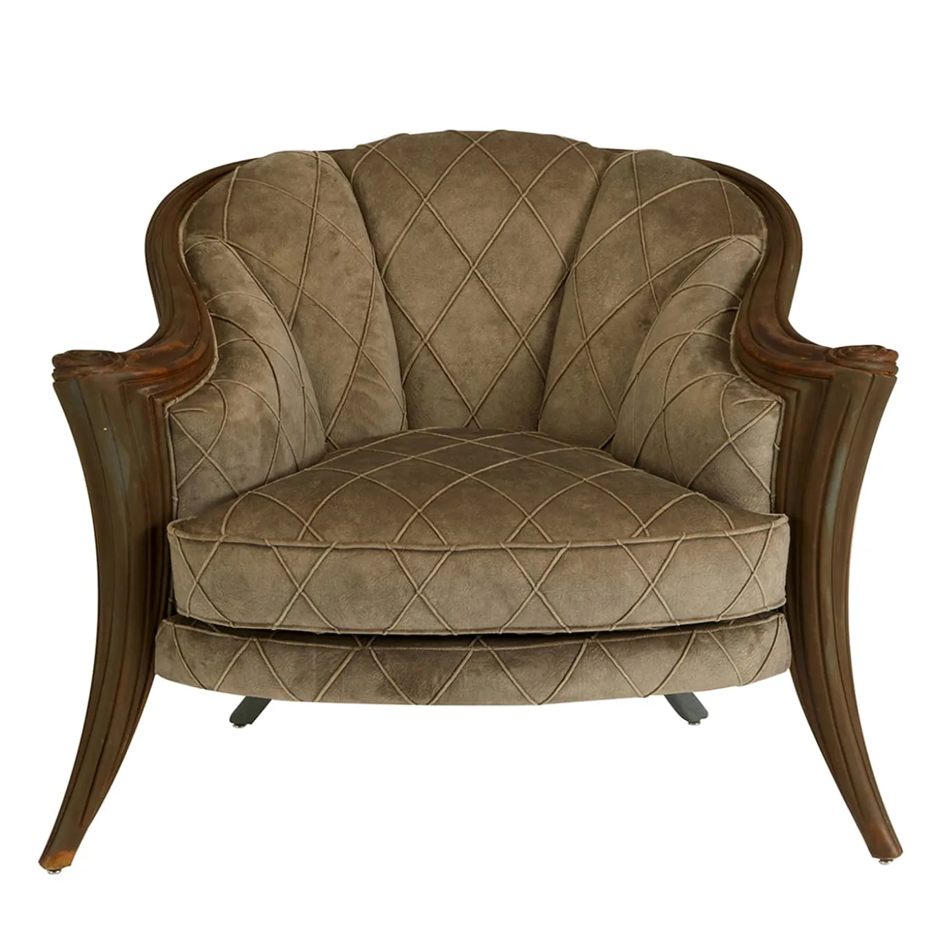 Opus Jeans and Corten Armchair by Carlo Rampazzi