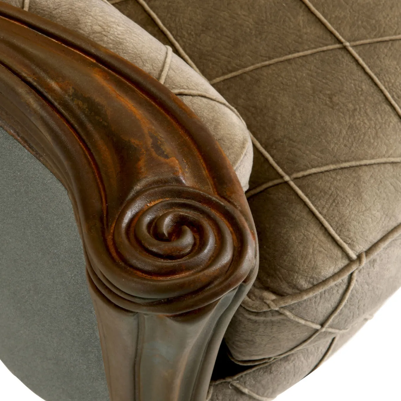 Opus Jeans and Corten Armchair by Carlo Rampazzi