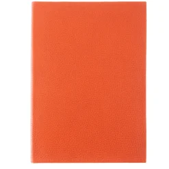 Orange Leather Notebook