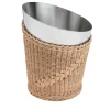 Orchidea Wicker Basket with Stainless Steel Champagne Bucket