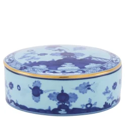 Oriente Italiano Iris Large Trinket Round Box