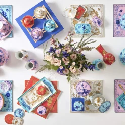 Oriente Italiano Iris Large Trinket Round Box