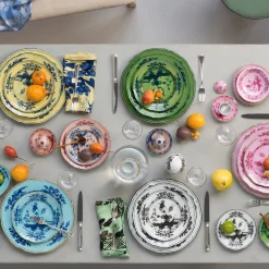 Oriente Italiano Iris Set of 6 Dinner Plates