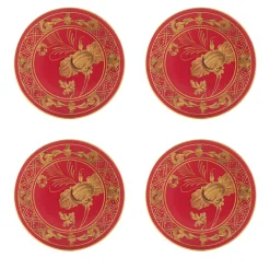 Oriente Italiano Rubrum Set Of 4 Coasters