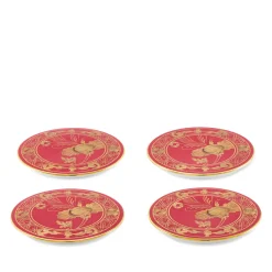 Oriente Italiano Rubrum Set Of 4 Coasters