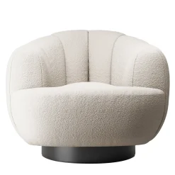 Ornella White Armchair
