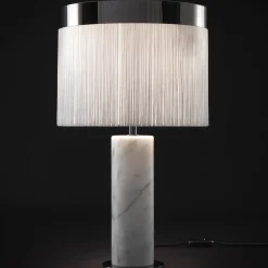 Orsola White Table Lamp by Bozzoli
