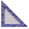 ORU Collection Luxury Blue Sodalite Marble Triangle Wall Decor