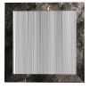 ORU Collection Luxury Grigio Carnico Marble Square Wall Decor