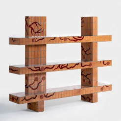 Orvalho Wood Bookshelf