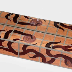 Orvalho Wood Floor Mirror