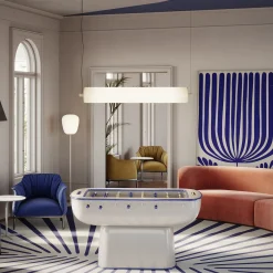 Oskar Glossy Perla Foosball Table