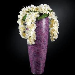 Oslo Purple Mosaic Floral Arrangement