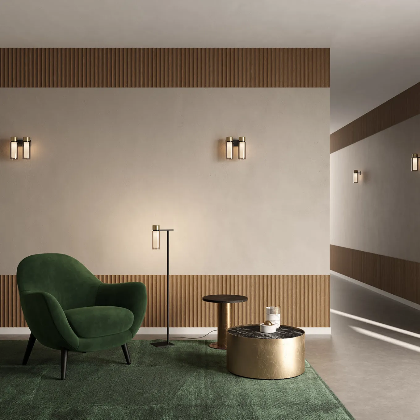 Osman Floor Lamp by Corrado Dotti