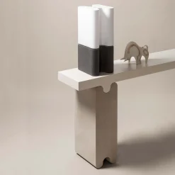 OSSICLE LEATHER CONSOLE