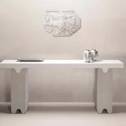 OSSICLE LEATHER CONSOLE