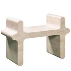 Ossicle Travertine Stool N. 1
