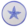 Osteria Set of 6 Blue Dinner Plates 28cm