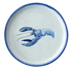 Osteria Set of 6 Blue Dinner Plates 28cm