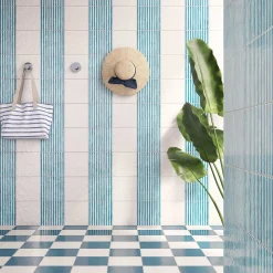 Ot Palau Oceano Blue Set of 24 Square Tiles