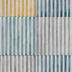 Ot Palau Oceano Blue Set of 24 Square Tiles