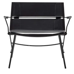 Otran Black Lounge Chair