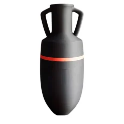 Ottaviano XL Black And Orange Amphora