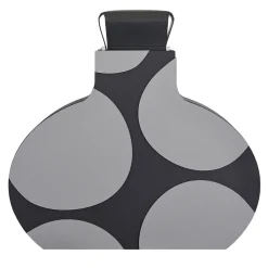 Otto 1.1 Black and Gray Decorative Vase
