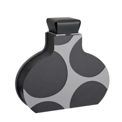 Otto 1.1 Black and Gray Decorative Vase