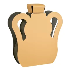 Otto Mustard/Olive Vase by Gianpaolo Venier