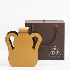 Otto Mustard/Olive Vase by Gianpaolo Venier