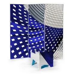 Otto Blu Di Prussia Separè by Doriana & Massimiliano Fuksas