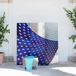 Otto Blu Di Prussia Separè by Doriana & Massimiliano Fuksas