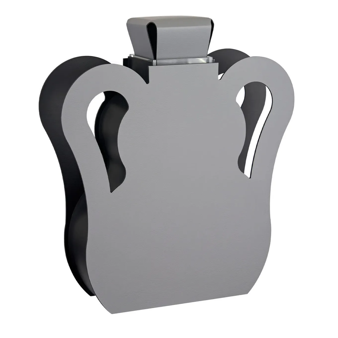 Otto Gray/Black Vase by Gianpaolo Venier