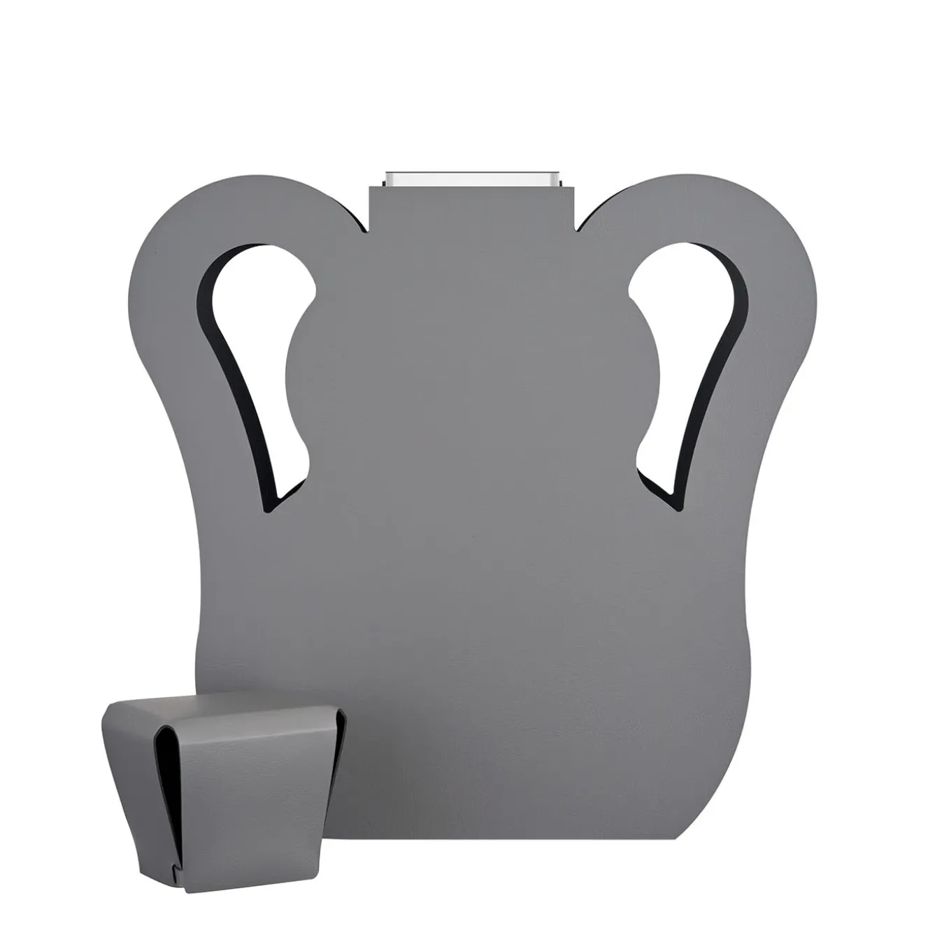 Otto Gray/Black Vase by Gianpaolo Venier