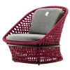 Outdoor Amaranth Occasional fabric Chair