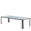 Outodoor Rectangular Gray Dining Table