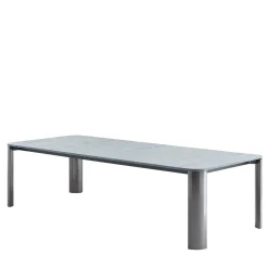 Outodoor Rectangular Gray Dining Table