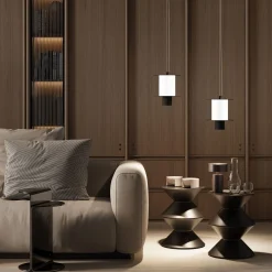 Overlay Black Pendant Lamp