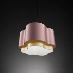 Oxalis Pale Rose Pendant Lamp by Marta Laudani