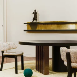 Ozark Round Table by Dainelli Studio