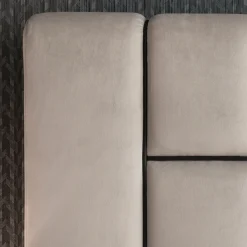 Pablo Gray Bed Frame by Dainellistudio