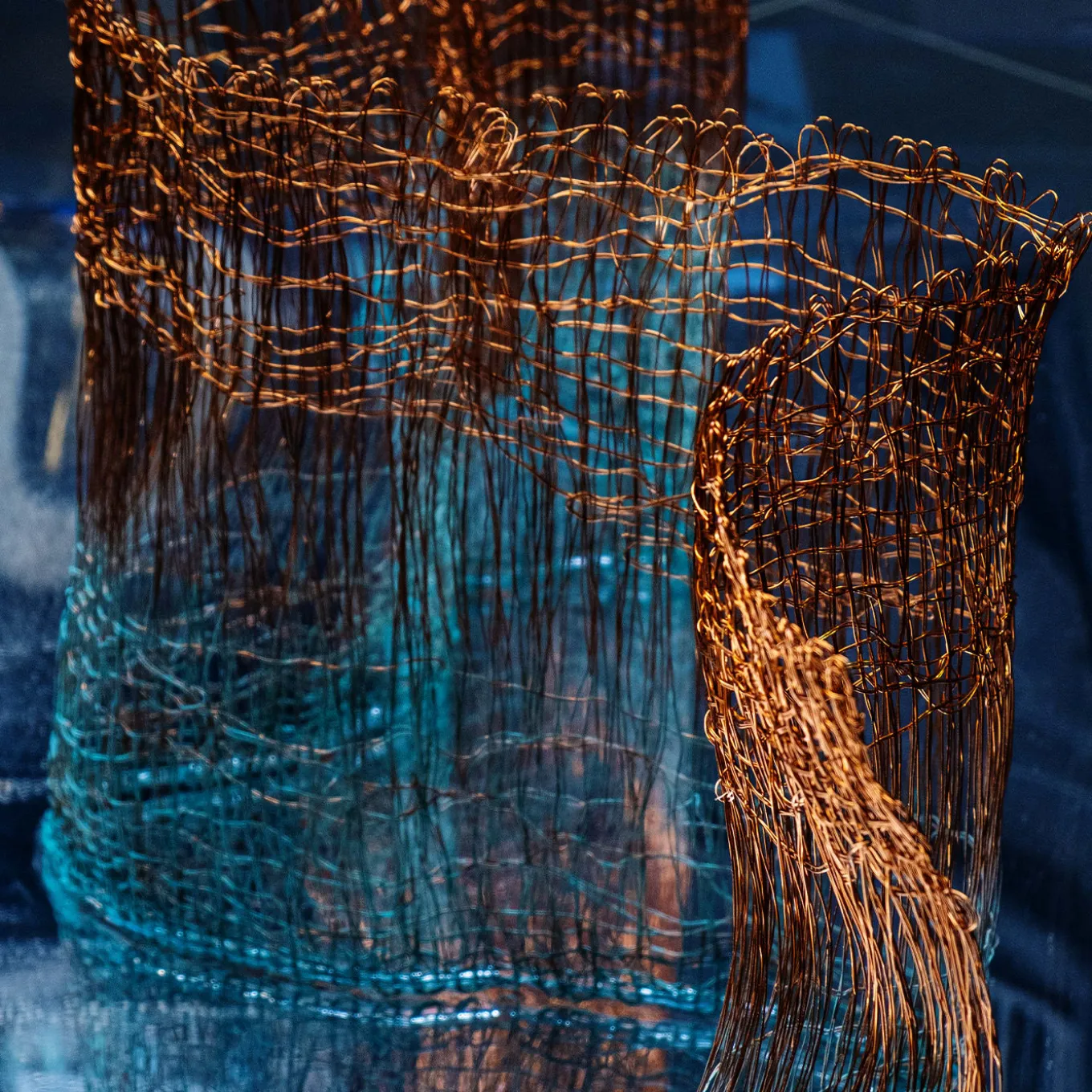 Paesaggio Alchemico Copper Sculpture