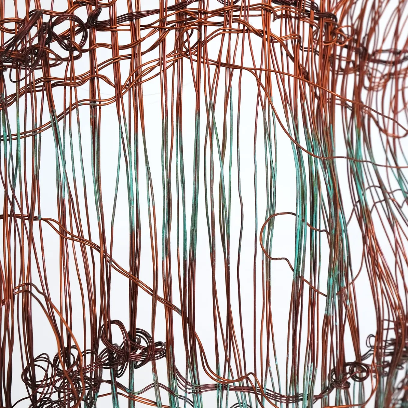 Paesaggio Alchemico Tramonto Copper Sculpture