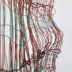 Paesaggio Alchemico Tramonto Copper Sculpture